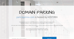 Desktop Screenshot of park.hostirex.com